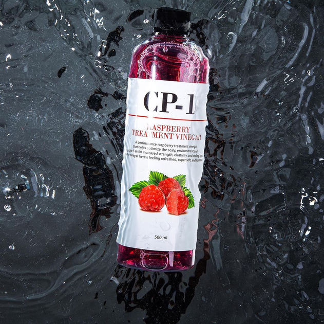 Кондиціонер для волосся Esthetic House CP-1 Raspberry Treatment Hair Vinegar змивний 500 мл (8809450010179) - зображення 9