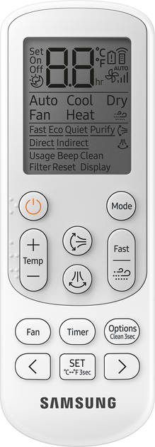 Кондиционер Samsung Wind-Free AR12BXFAMWKNUA/AR12BXFAMWKXUA - изображение 4