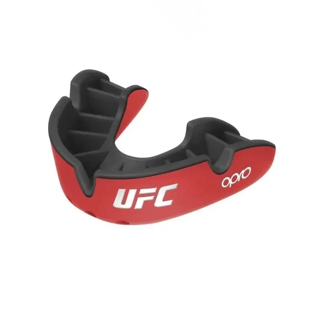 Капа OPRO Silver UFC доросла (вік 11+) Червонао-Червона (ufc.102514002) - зображення 2