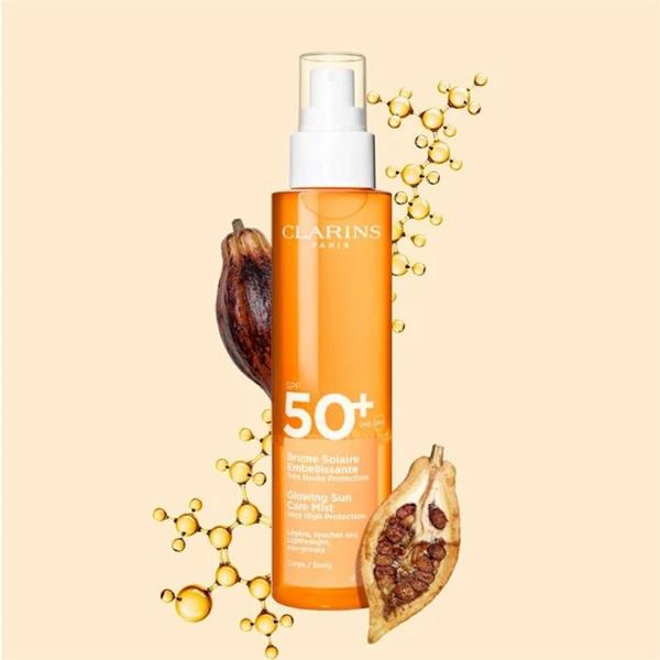 Сонцезахисний спрей для тіла Clarins Sun Care Mist SPF50+ 150ml - зображення 3