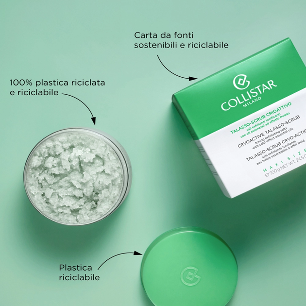 Cкраб для тела Collistar Perfect Body Talasso-Scrub Toning Active Cold Effect 700g - Фото 4 Cкраб для тела Collistar Perfect Body Talasso-Scrub Toning Active Cold Effect 700g - изображение 4