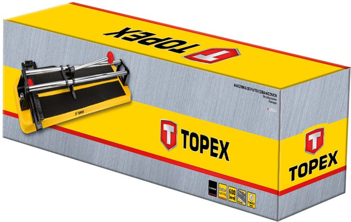 Maszynka do płytek TOPEX 600 mm 16B260 (5902062091505) - obraz 2