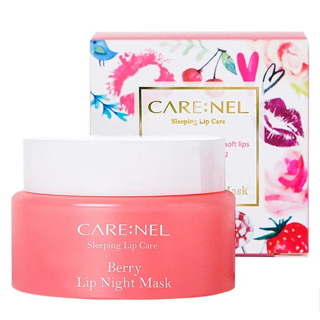 Ночная ягодная маска для губ - Carenel Berry Lip Night Mask, 23 г - Фото 1 Ночная ягодная маска для губ - Carenel Berry Lip Night Mask, 23 г - изображение 1