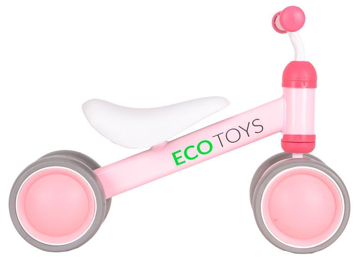 Біговел EcoToys Mini JM-118 Рожевий (5903089066460) - зображення 2