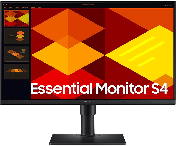 Монітор 24" Samsung Essential S4 S40GD FHD (LS24D402GAUXEN) - зображення 1