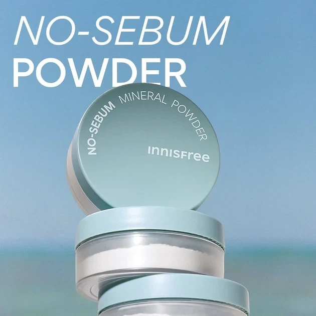 Безбарвна мінеральна матуюча розсипчаста пудра&nbsp;Innisfree No sebum Mineral Powder 5г - зображення 2