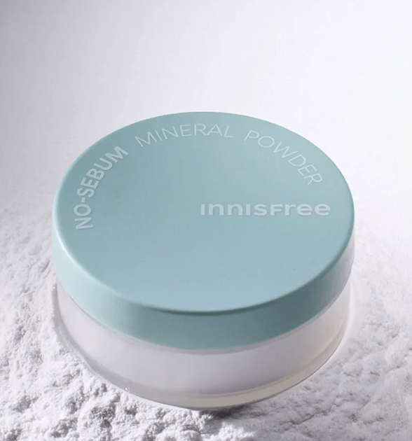 Безбарвна мінеральна матуюча розсипчаста пудра&nbsp;Innisfree No sebum Mineral Powder 5г - зображення 6