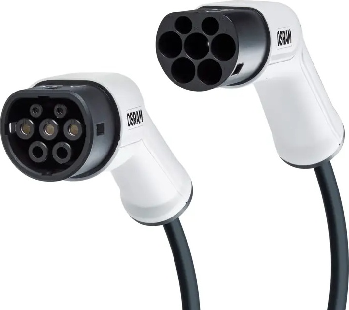 Kabel OSRAM do ładowania pojazdów elektrycznych OCC21605 7 Pin 16A 3.6 kW Type 2/Type 2 (4052899624115) - obraz 6