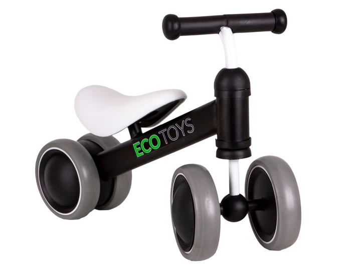 Біговел EcoToys Mini JM-118 Чорний (5903089066477) - зображення 2