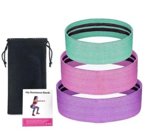 Тренувальні гумки для фітнесу U-Powex Hip Resistance Band набір 3 шт з чохлом у комплекті (1832360884) - Фото 3 Тренувальні гумки для фітнесу U-Powex Hip Resistance Band набір 3 шт з чохлом у комплекті (1832360884) - зображення 3