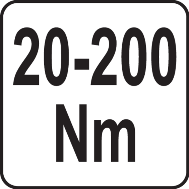 Klucz dynamometryczny Yato 1/2" 20- 200 Nm zegarowy (YT-07835) - obraz 5