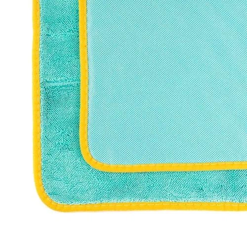 Полотенце универсальное ColorWay, Turquoise, 50x60 см,микрофибра, плотность 600 г/м², волокно "крученая петля", для сухой и влажной уборки (CW-5660) - изображение 2