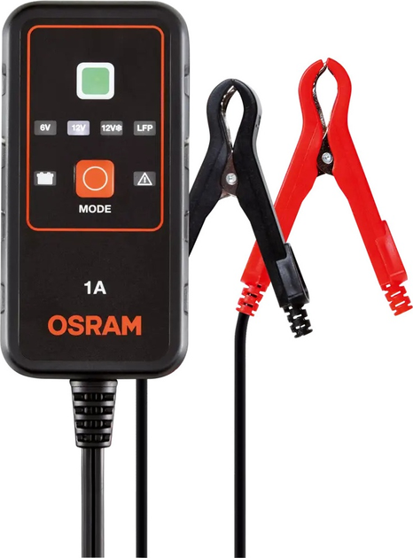 Зарядний пристрій акумуляторів OSRAM BATTERYcharge 901 6В/12В 1А (4062172248563) - зображення 2