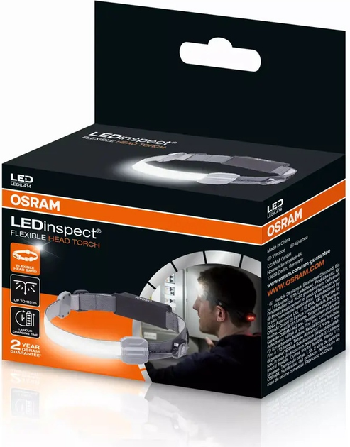 Ліхтар налобний OSRAM LEDinspect Flexible Head Torch (4052899630994) - зображення 3