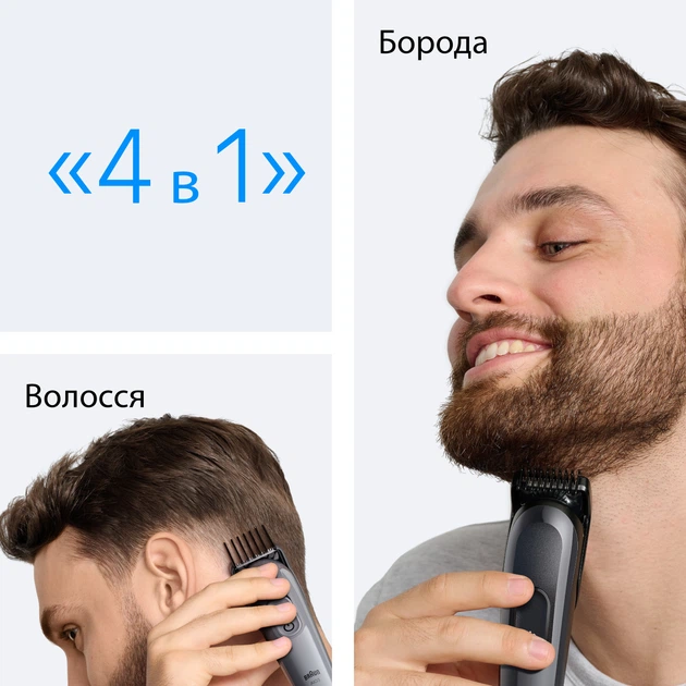 Триммер Braun All-in-One Series 3 AIO3500 (8700216429337) - изображение 3