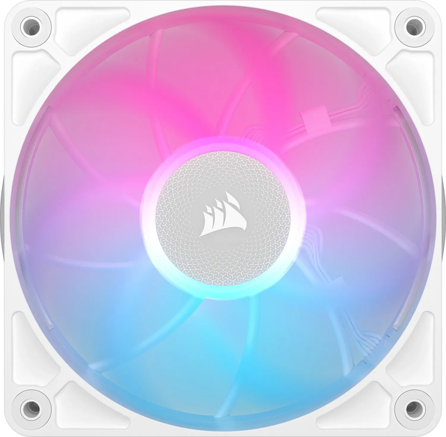 Вентилятор Corsair iCUE LINK RX120 MAX RGB 120 мм White (CO-9051037-WW) - зображення 2