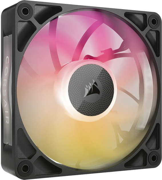 Набір вентиляторів Corsair iCUE LINK RX120 Max RGB Starter Kit 120 мм 3-Pack Black (CO-9051034-WW) - зображення 2