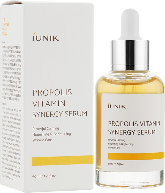 Сироватка для обличчя Iunik Propolis Vitamin 50 мл (8809728080392) - зображення 2