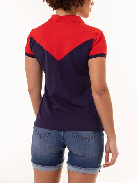 Поло жіноче U.S. Polo Assn 215688-ZH00A (evening blue) XS Синє (786660337150) - зображення 2