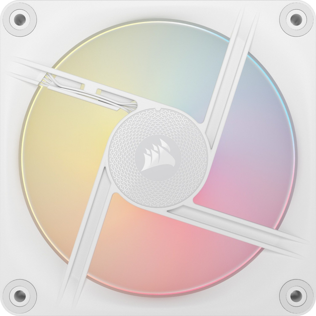 Wentylator Corsair iCUE LINK LX120-R RGB 120 mm White (CO-9051053-WW) - obraz 5