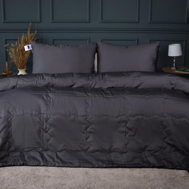 Набір MirSon №2981 Ковдра літня Двоспальна 172х205 Line Satin Premium 0240 Iron grey Ecosilk + 2 наволочки 50х70 від Rozetka на платформі USKIDKA Акція на Набір MirSon №2981 Ковдра літня Двоспальна 172х205 Line Satin Premium 0240 Iron grey Ecosilk + 2 наволочки 50х70 від Rozetka