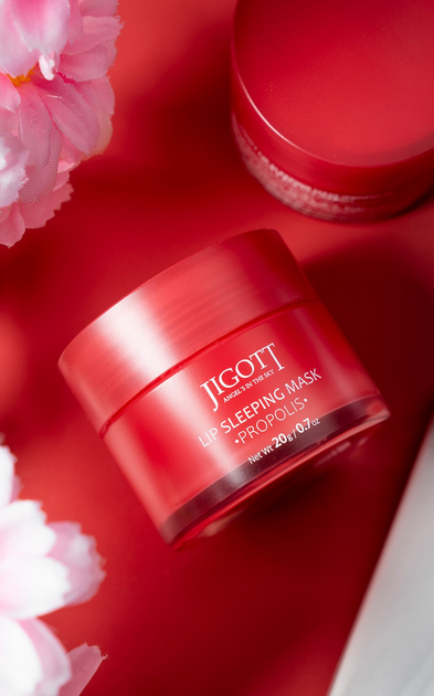 Нічна маска для губ Jigott Propolis зволожуюча 20 г (8809541282386) - зображення 2