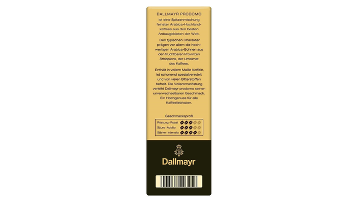 Набор Кофе Молотый 2шт Dallmayr Prodomo 500g - изображение 5