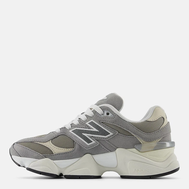 Подростковые кроссовки для мальчика New Balance 9060 GC9060BA 40 (7US) Серо-коричневые (197967813627) - изображение 3