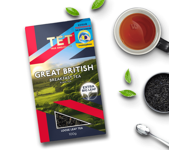 Чай чёрный крупнолистовой индийский TET Great British 100 г — без добавок и ароматизаторов - изображение 6