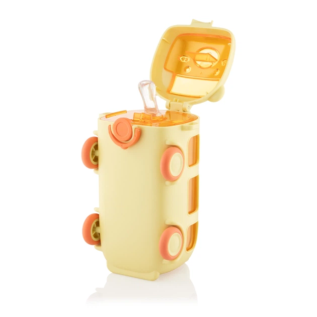 Бутылка для воды Ardesto Bear Bus 500 мл желтая (AR2250BY) - Фото 5 Бутылка для воды Ardesto Bear Bus 500 мл желтая (AR2250BY) - зображення 5