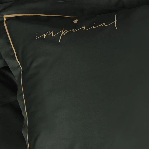 Простынь MirSon Imperial&nbsp;Satin&nbsp;Emerald 180x220 см (2200008576547) - изображение 6
