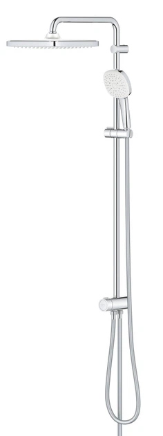 Душова система Grohe Flex Tempesta System 250 Cube із перемикачем настінного монтажу (26694001) - зображення 3