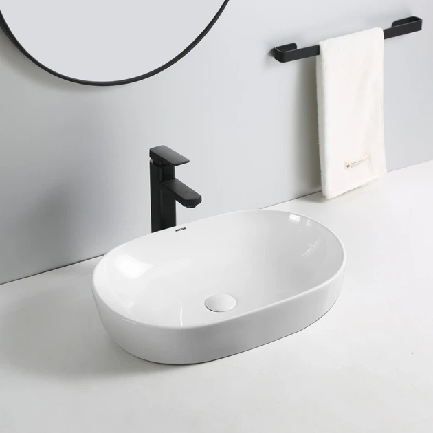 Раковина накладна MIXXUS PREMIUM ELLIPSE-0105 600х400х150mm (MP6563) - изображение 6