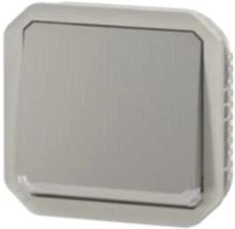 Механизм выключателя двухполюсный Legrand Plexo 10A Серый (069530L) - изображение 3