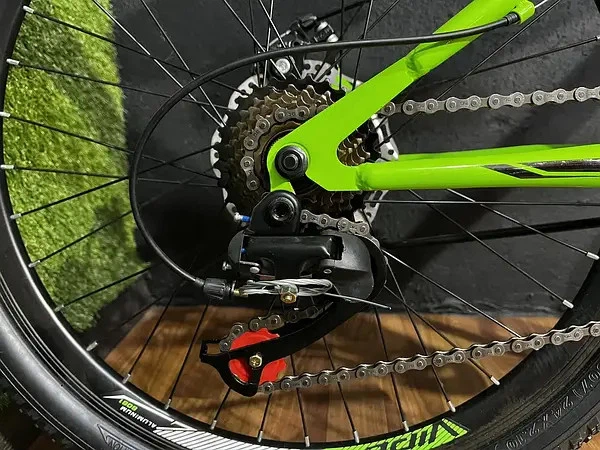 Горный велосипед Viper Extreme 26" FR/D рама 14 салатовый - изображение 3