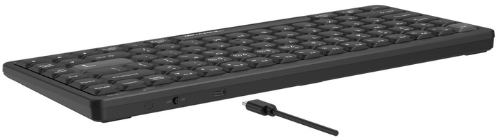 Клавіатура бездротова A4Tech FBX53C Wireless/Bluetooth Black (4711421001908) - зображення 7