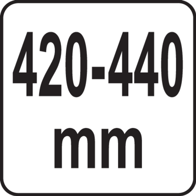 Ключ динамометричний Yato 1/2" 20- 100 Нм, 420-440 мм (YT-07741) - зображення 7