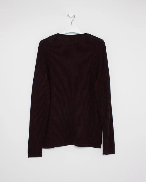 Джемпер JACK&JONES сливовий OIUPA893 M - Фото 2 Джемпер JACK&JONES сливовий OIUPA893 M - зображення 2