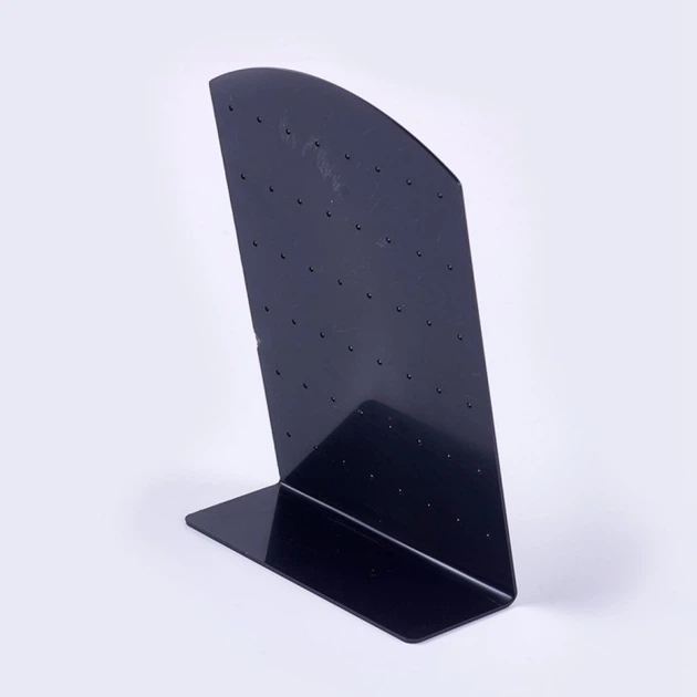 Подставка для Сережек Пластиковая, Черная, 8.7x3.5x13.5см, 1 шт - изображение 2