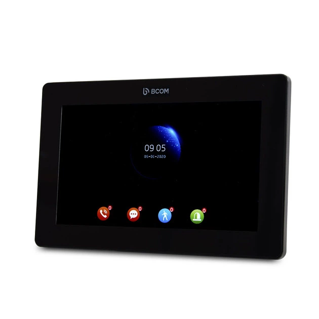 Комплект WIFI видеодомофона Панель вызова BCOM BT-400FHD Silver + WIFI Видеодомофон BCOM BD-770FHD/T Black - Фото 2 Комплект WIFI видеодомофона Панель вызова BCOM BT-400FHD Silver + WIFI Видеодомофон BCOM BD-770FHD/T Black - изображение 2