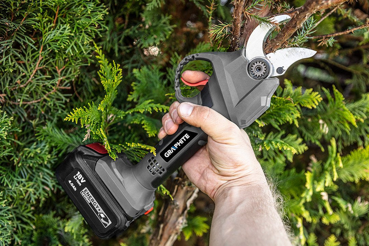 Секатор акумуляторний Graphite 58G029 без акумулятора та зарядного пристрою (5902062510013) - зображення 10