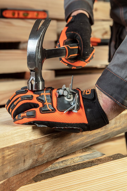 Рукавиці робочі захисні NEO Tools з магнітом розмір 10" GD013 (5907558462401) - зображення 8