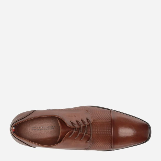 Мужские дерби Tommy Hilfiger 565508122 44 Коричневые (1159832248) - Фото 5 Мужские дерби Tommy Hilfiger 565508122 44 Коричневые (1159832248) - изображение 5