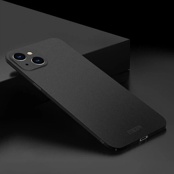 Пластиковый чехол MOFI Matte Series для iPhone 13 - Black - Фото 2 Пластиковый чехол MOFI Matte Series для iPhone 13 - Black - изображение 2