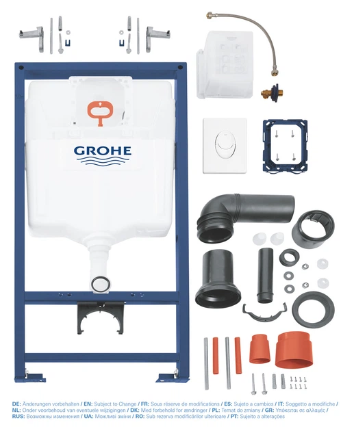 Система інсталяції для унітазу 3 в 1 Grohe Rapid SL (38722001) ( 21856 ) - Фото 5 Система інсталяції для унітазу 3 в 1 Grohe Rapid SL (38722001) ( 21856 ) - изображение 5