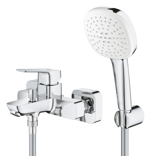 Одноважільний змішувач для ванни Grohe Cubeo (1018140000) - зображення 4