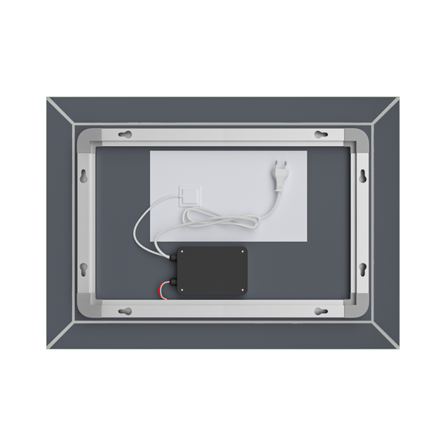 Зеркало Mixxus Premium CUBIC MR14-70x50-Reverse с Led Touch, Anti-fog, диммером, регулятором яркости (MP6647) - Фото 7 Зеркало Mixxus Premium CUBIC MR14-70x50-Reverse с Led Touch, Anti-fog, диммером, регулятором яркости (MP6647) - изображение 7