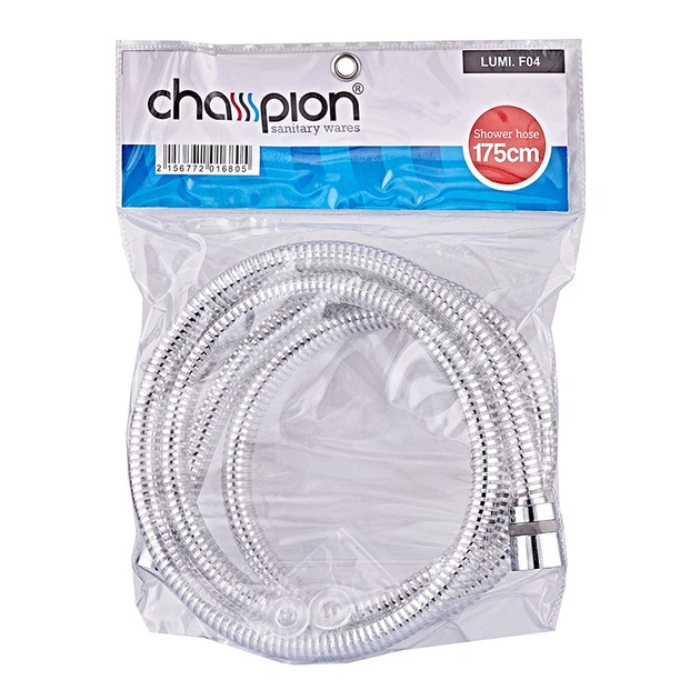 Шланг для лейки душа Champion Lumi.F04 (175 см) (CH0168) - Фото 2 Шланг для лейки душа Champion Lumi.F04 (175 см) (CH0168) - изображение 2