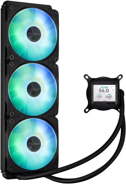 System chłodzenia wodą Asus Prime LC 360 ARGB LCD (90RC00Z1-B0EAY0) - obraz 2