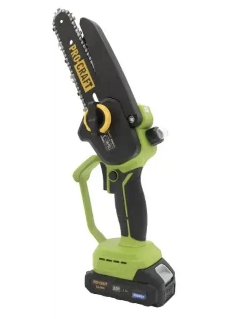 Аккумуляторная мини пила Procraft PKA44 в кейсе (2 шины, 2 цепи) - изображение 6